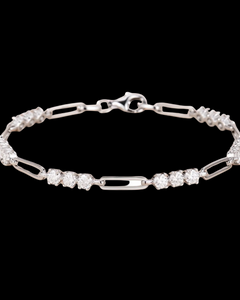 Étoile Solitaire Bracelet — 1.8 Carat Moissanite 925 Sterling Silver