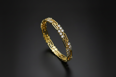 Étoile Solitaire Bracelet — 1.8 Carat Moissanite 925 Sterling Silver