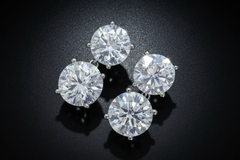 Imperial Drop Earrings — 10 Carat Moissanite 925 Sterling Silver